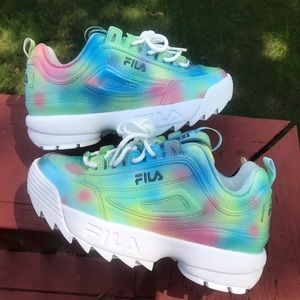 fila shoes pastel